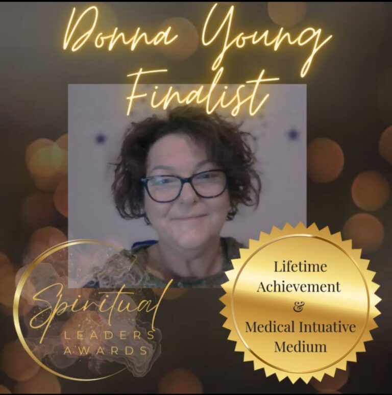 Donna Young World Renowned Psychic Medium Finalist Spiritual Leaders Awards 2025
