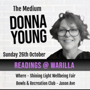 Readings @ Warilla | 20-Minute Mediumship Readings with Donna Young