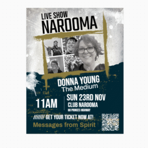 LIVE SHOW of Mediumship @ Narooma - Sunday 23rd November