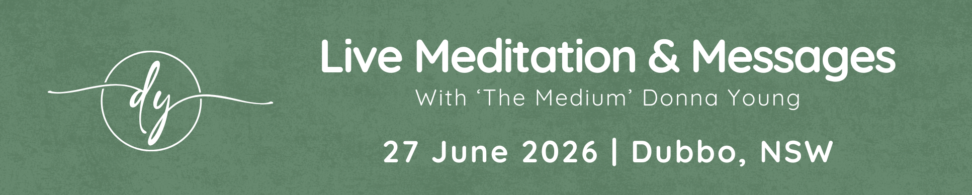 Live Meditation with Medium Messages​ Donna Young