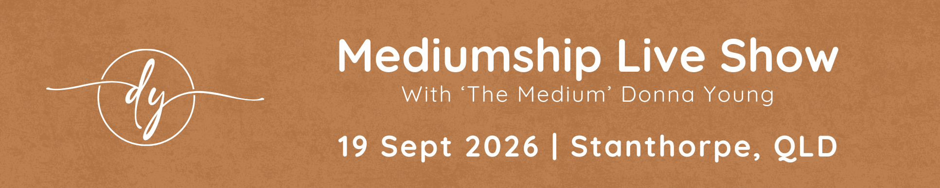 Live Show Stanthorpe Medium Donna Young