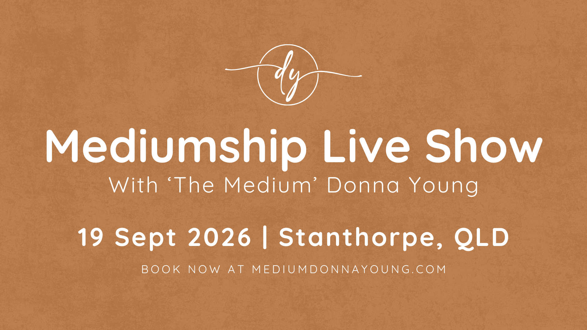 Live Show Stanthorpe Medium Donna Young